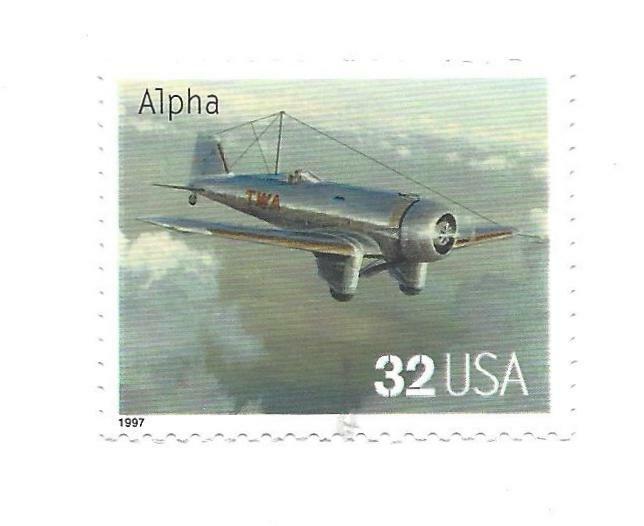 STAMP US SCOTT 3142e "Northrop Alpha" MNH 1997 32 CENT