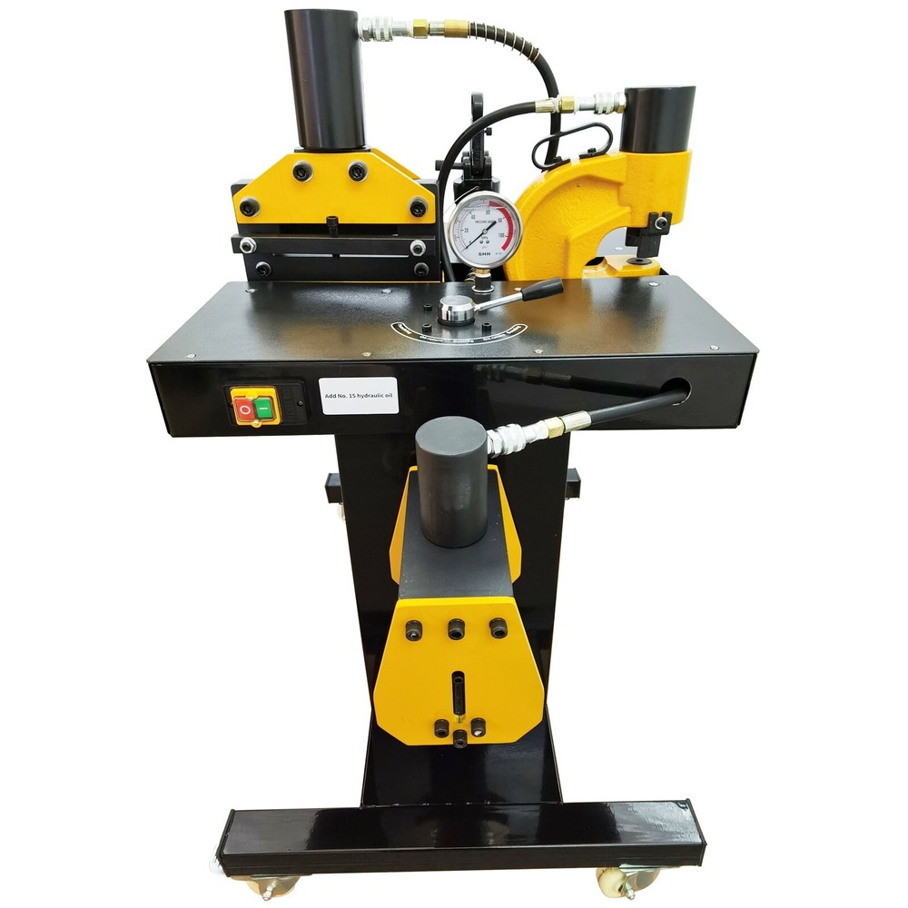 110V 200 Type Electric Multi-functional Four-in-One Busbar Processing Machine