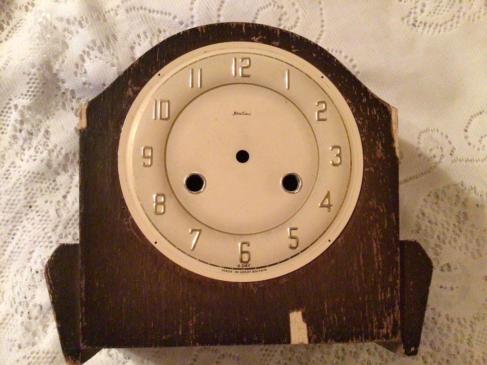 Bentima Art Deco Style Made In Great Britain Clock Case