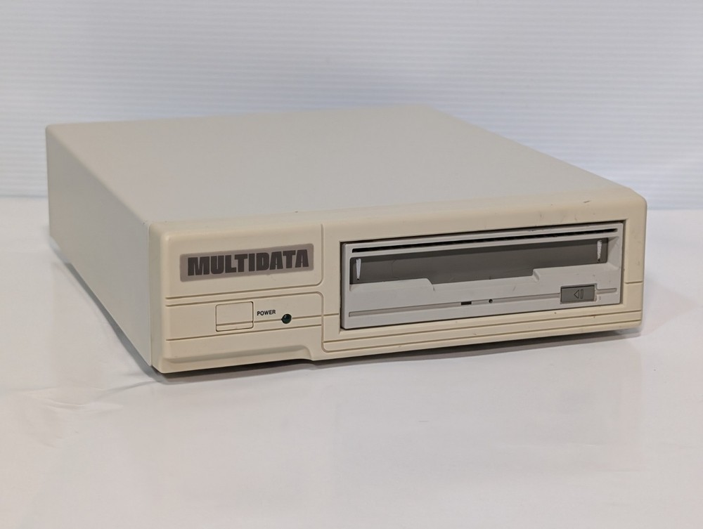 Pioneer/Multidata vintage external MO- optical disk drive data read/write /store