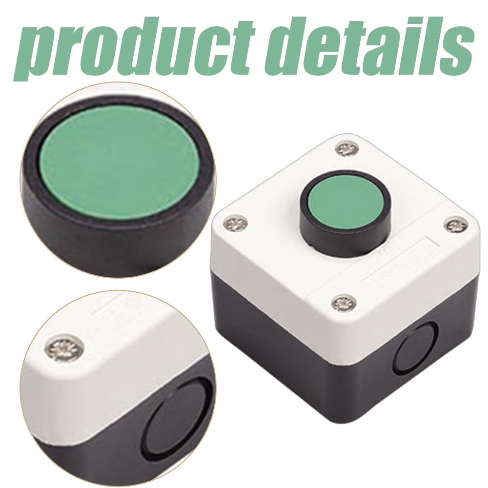 Weatherproof Momentary Push Button Switch for Gate Opener Control