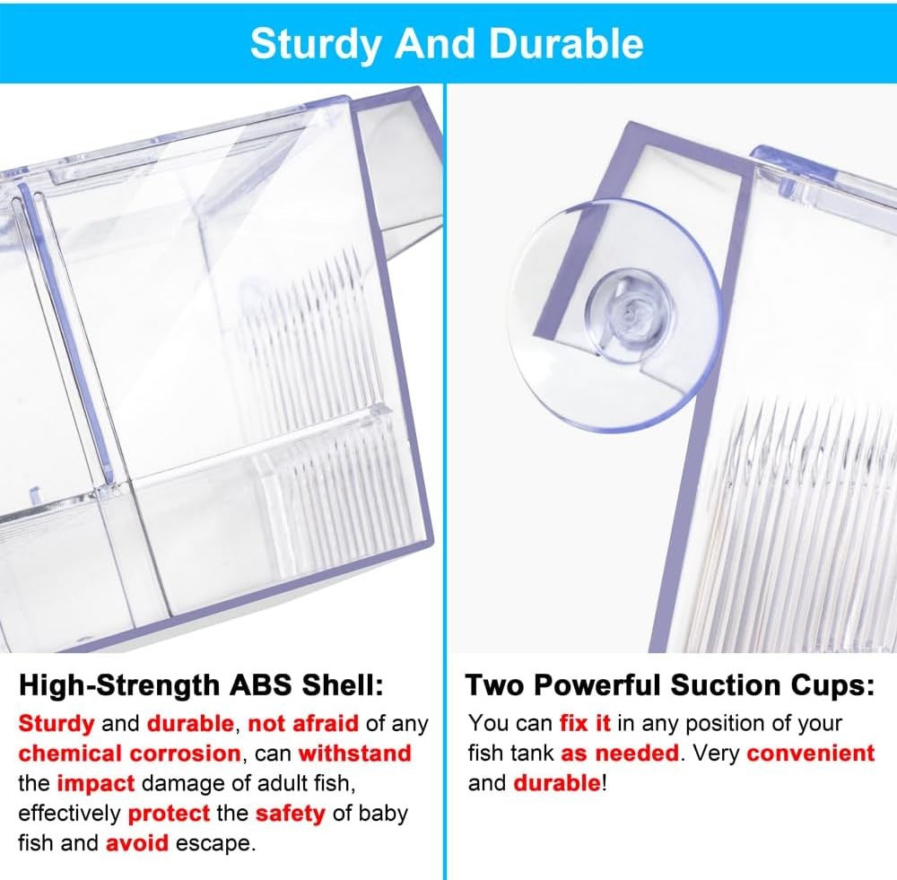 Transparent Fish Breeding Isolation Box