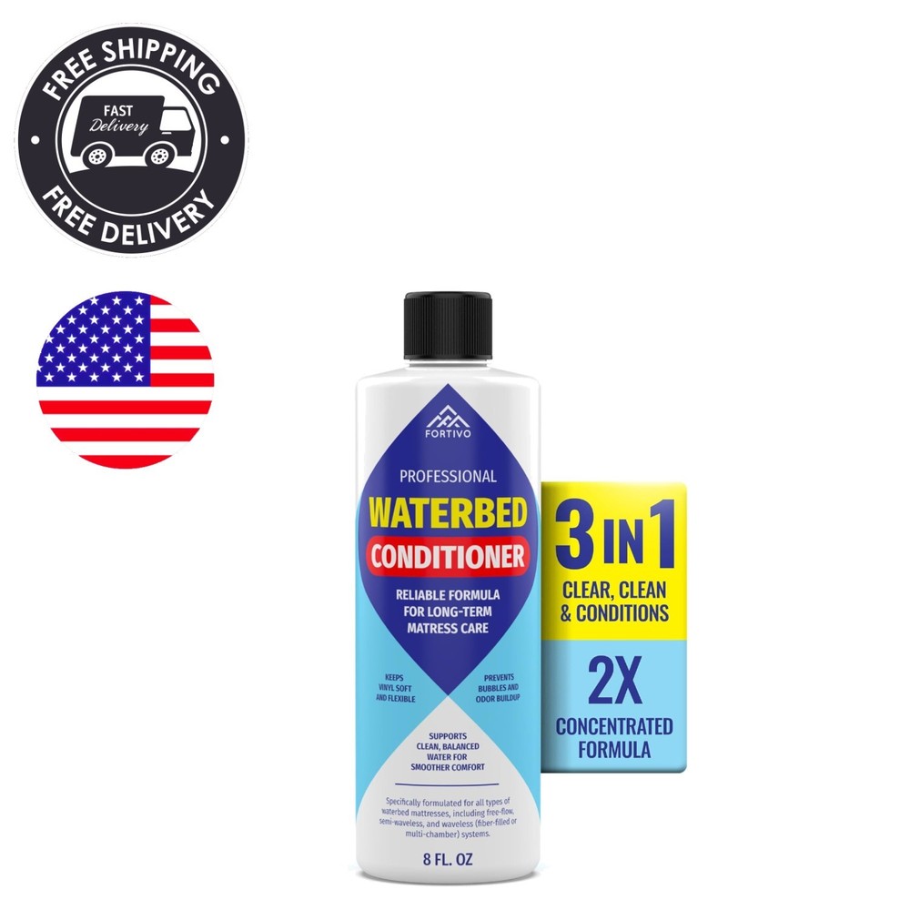Efficient 8 oz Waterbed Conditioner – Compatible with All Mattress Types