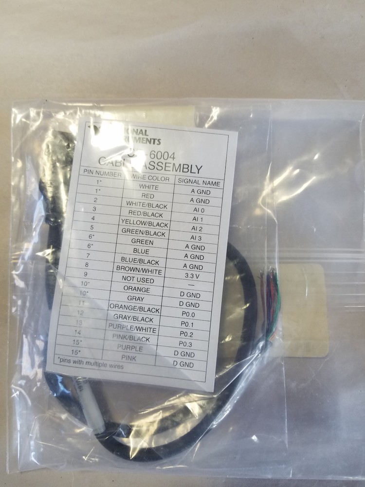 National Instruments SH-15-15-B Shielded 15 pin compact flash cable