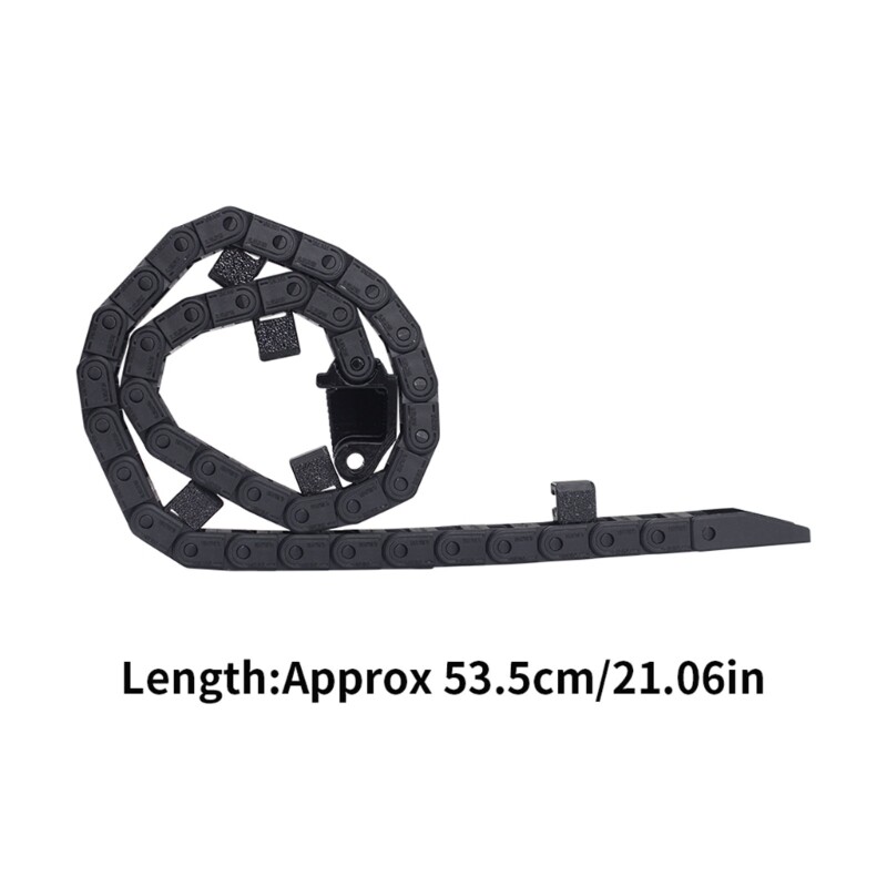 High Strength Flexible Drag Chain Set For 3D Printer Models Wear Resistant