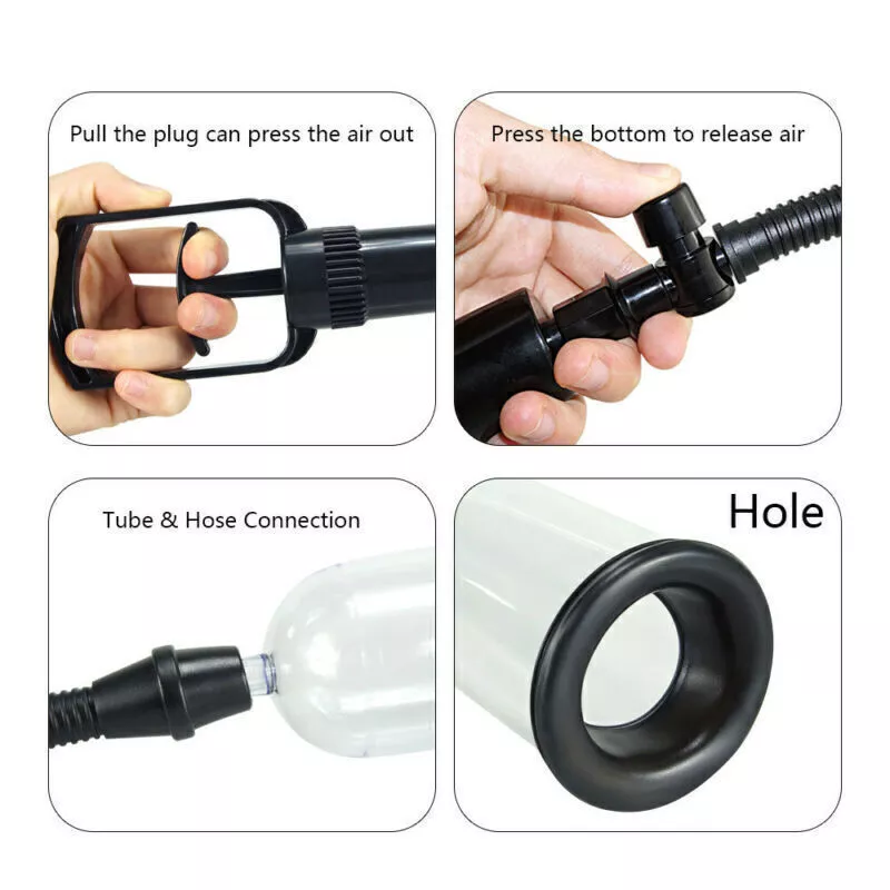 Penis Pump Vacuum Big Dick Stretcher Enlarger Enhancement Sex Toys for Men Adult