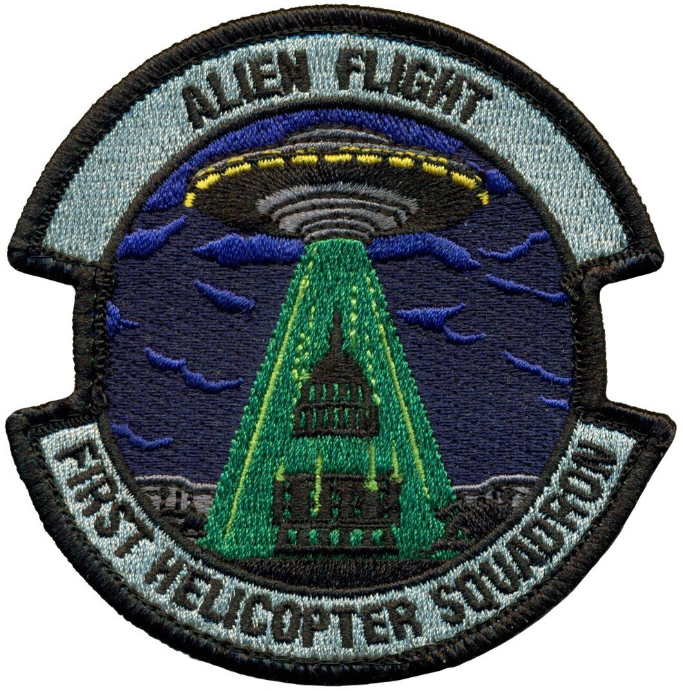 USAF 1st HELICOPTER SQUADRON - ALIEN FLIGHT PATCH