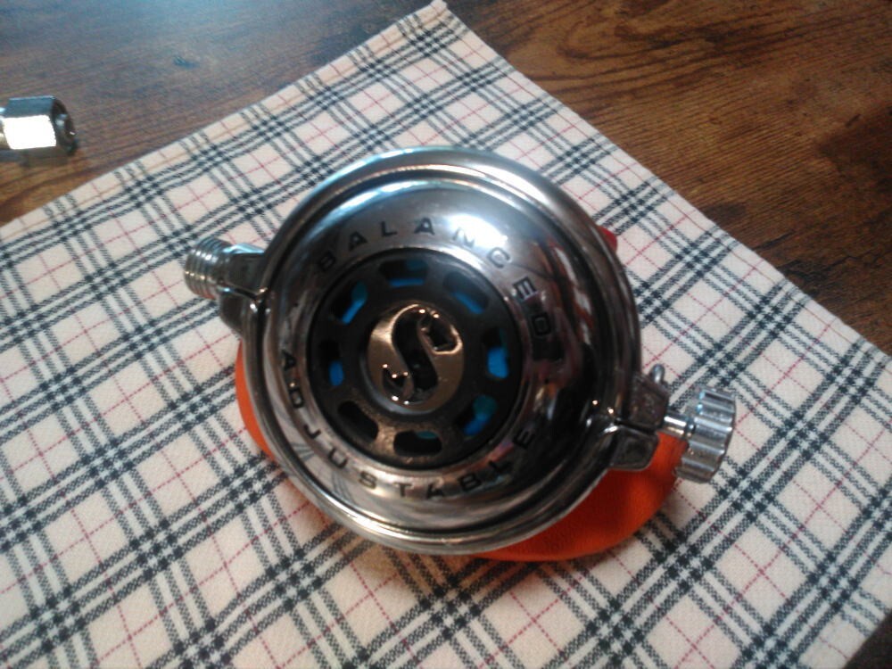 Vintage Scubapro Balanced Adjustable Second-Stage 2902748, Good Cndition.