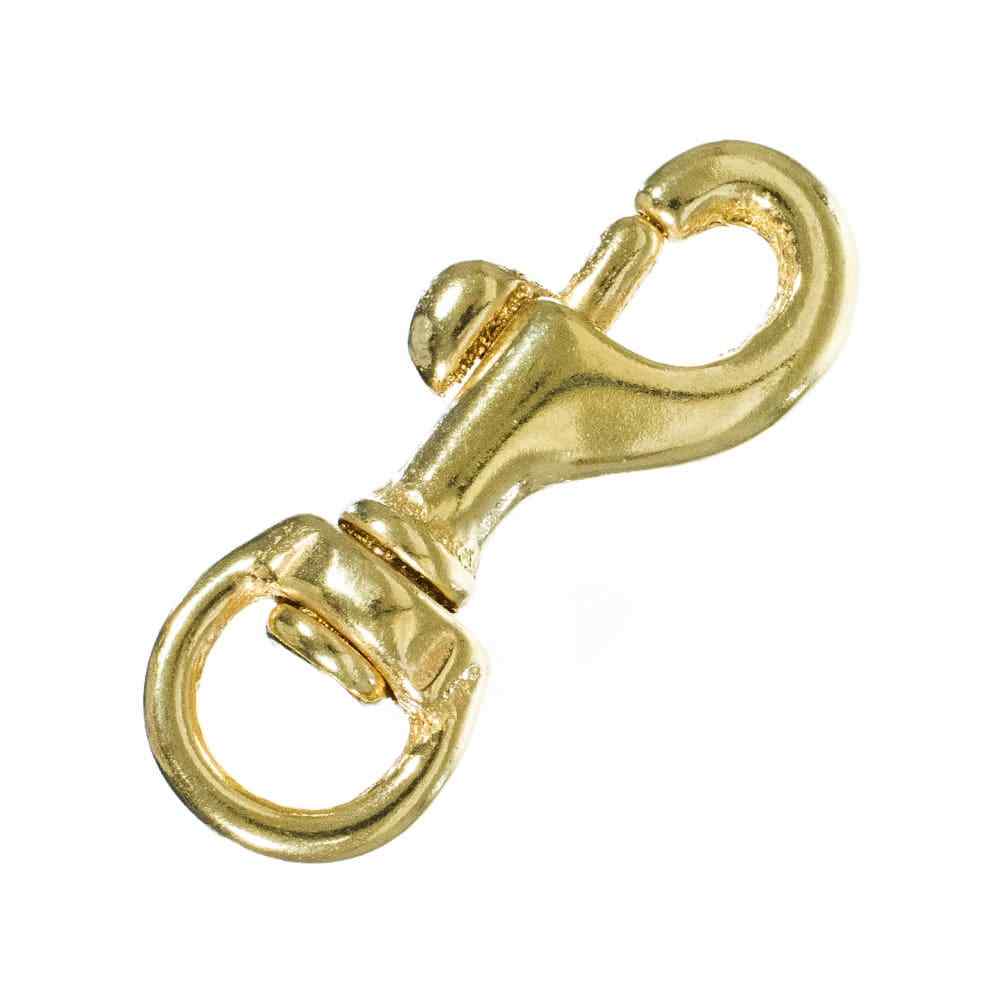 Brass Swivel Snap Hooks - Available in Multiple Sizes