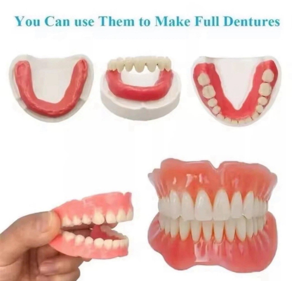 Custom-Fit DIY Denture for S/M Upper