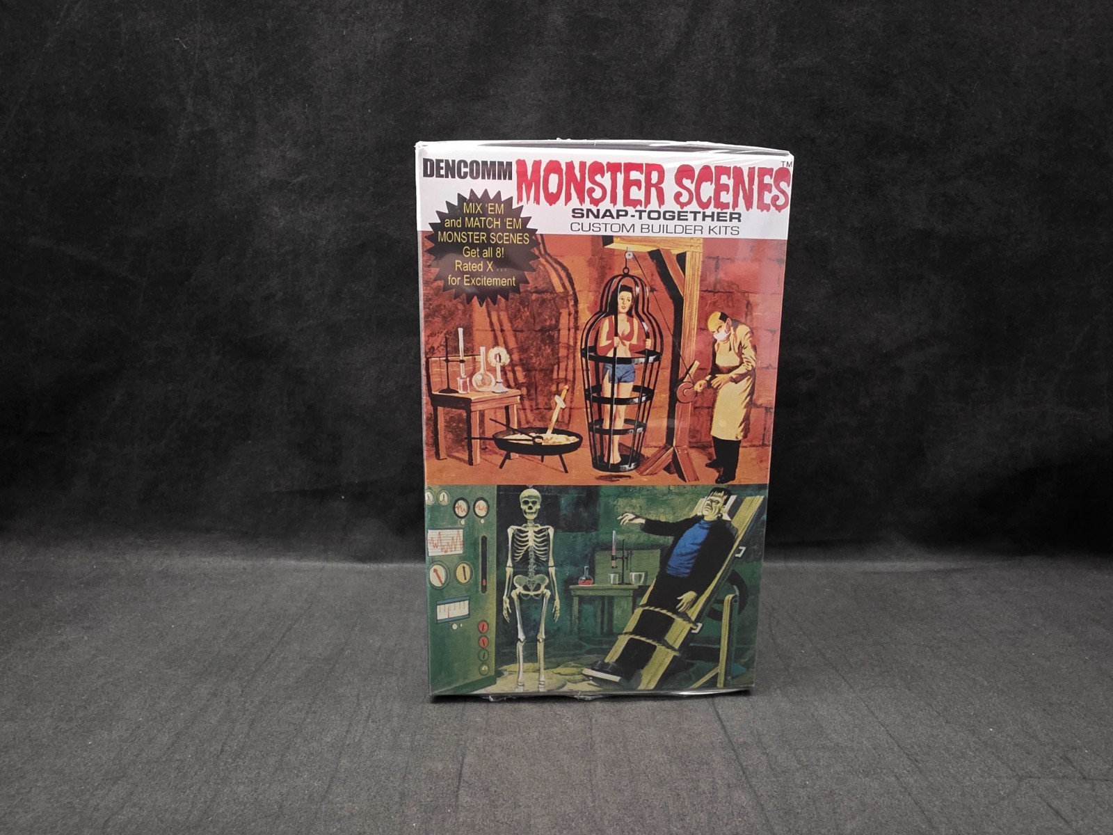 DENCOMM Monster Scenes "Frankenstein" Limited Edition 1:13 Scale Model Kit 633