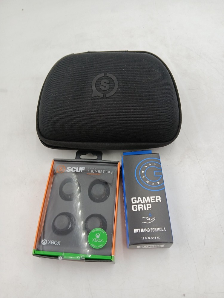 SCUF Controller Case Gamer Grip Instinct Thumbsticks Xbox Accessory Black Set