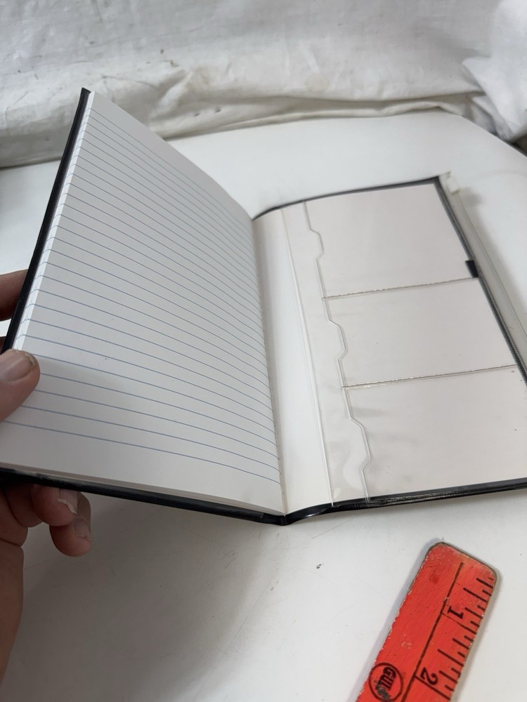 Creepy Co Future Ghost Lined Journal Notebook with Zipper Pouch Card Slots
