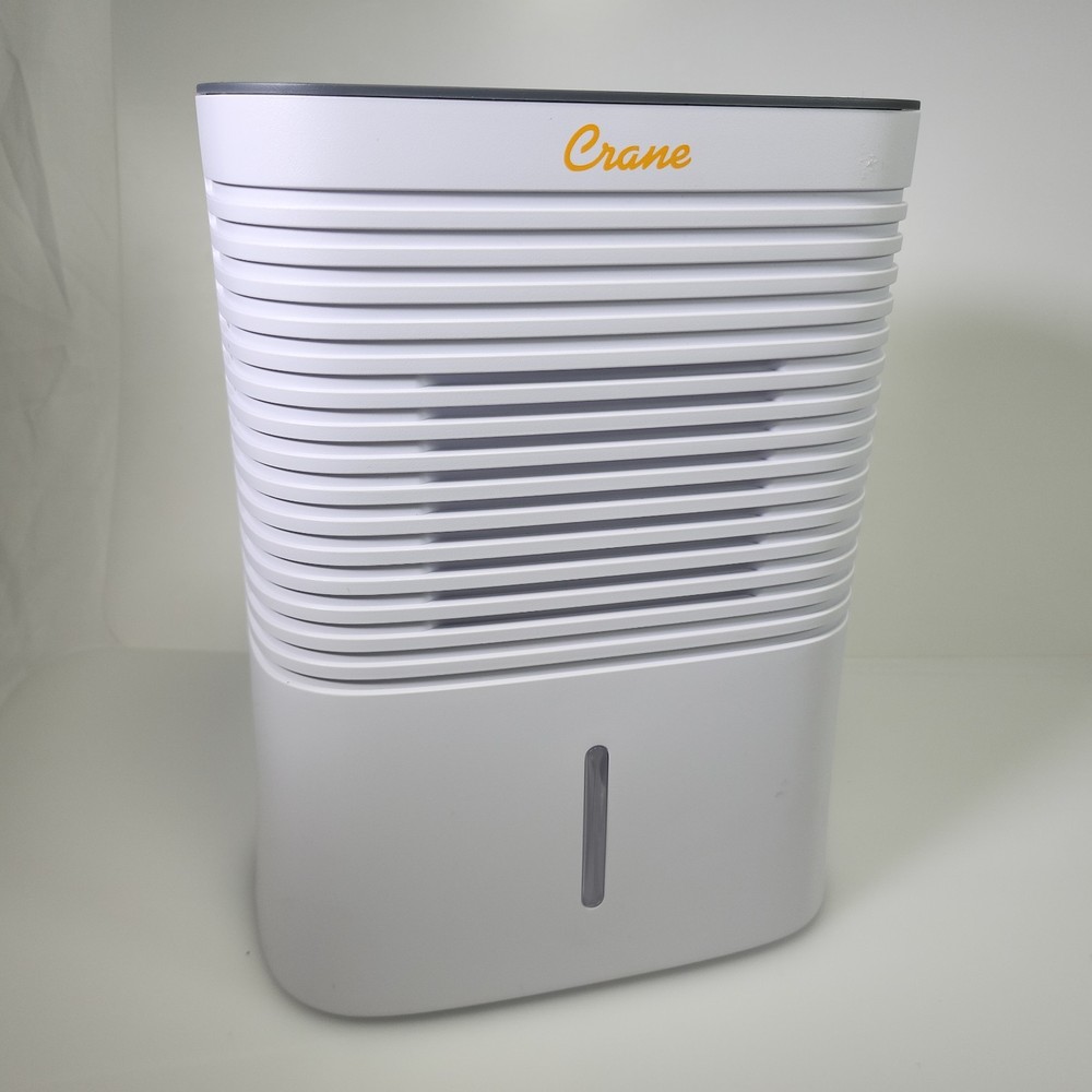 Crane 4 Pint Compact Dehumidifier for Small to Medium Rooms