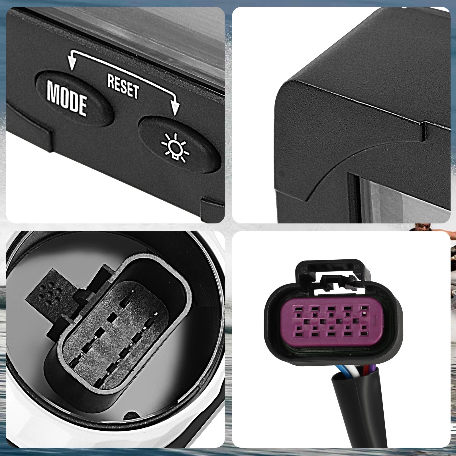 Monitor Kit 79-879896K2 For Mercury Marine Quicksilver Smartcraft SC1000 System