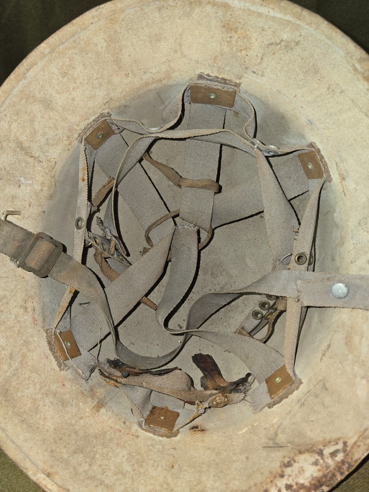 WWII Civil Defense Helmet #3