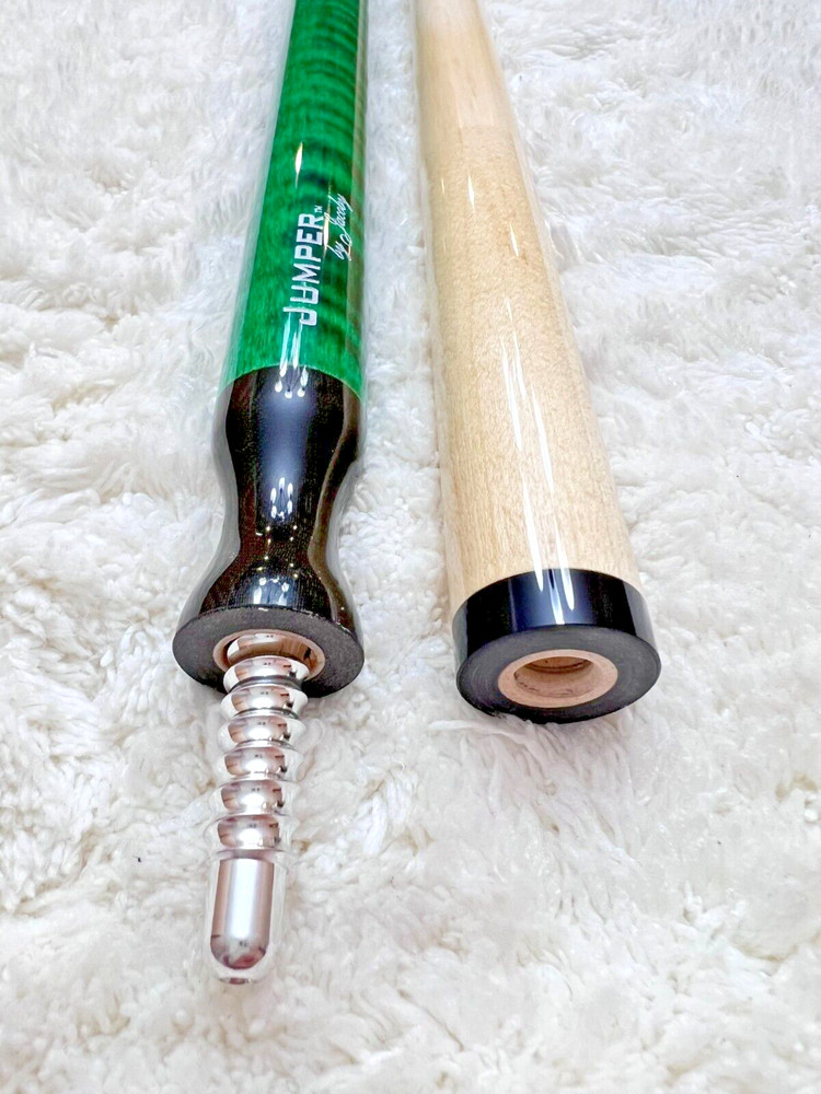 IN STOCK, Jacoby Jump Pool Cue (Green)