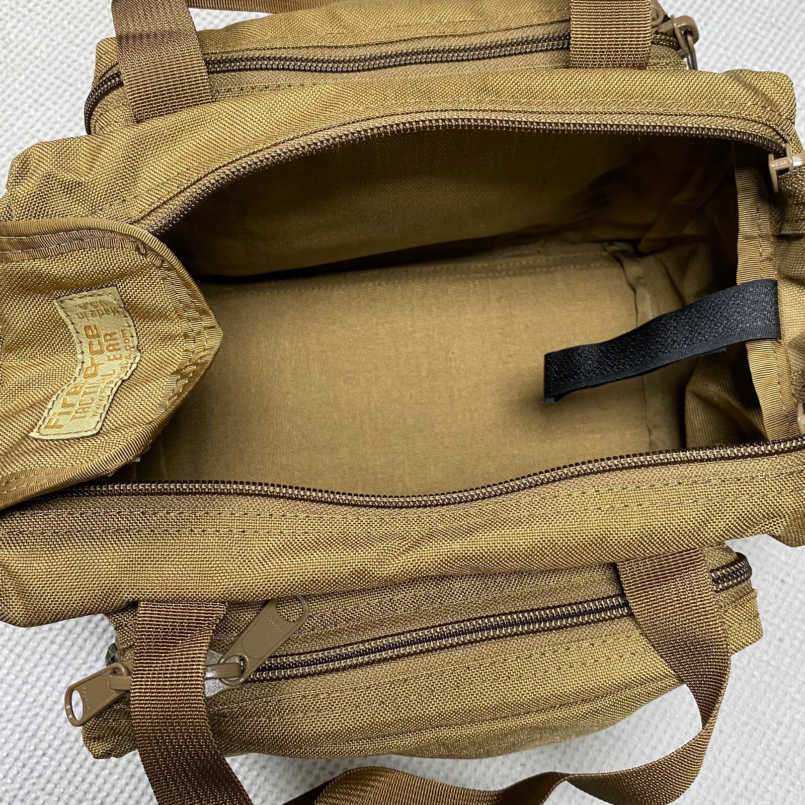 FireForce Recon Mini Tool Bag Bandoleer Holds 18 Magazines - COYOTE Brown USA