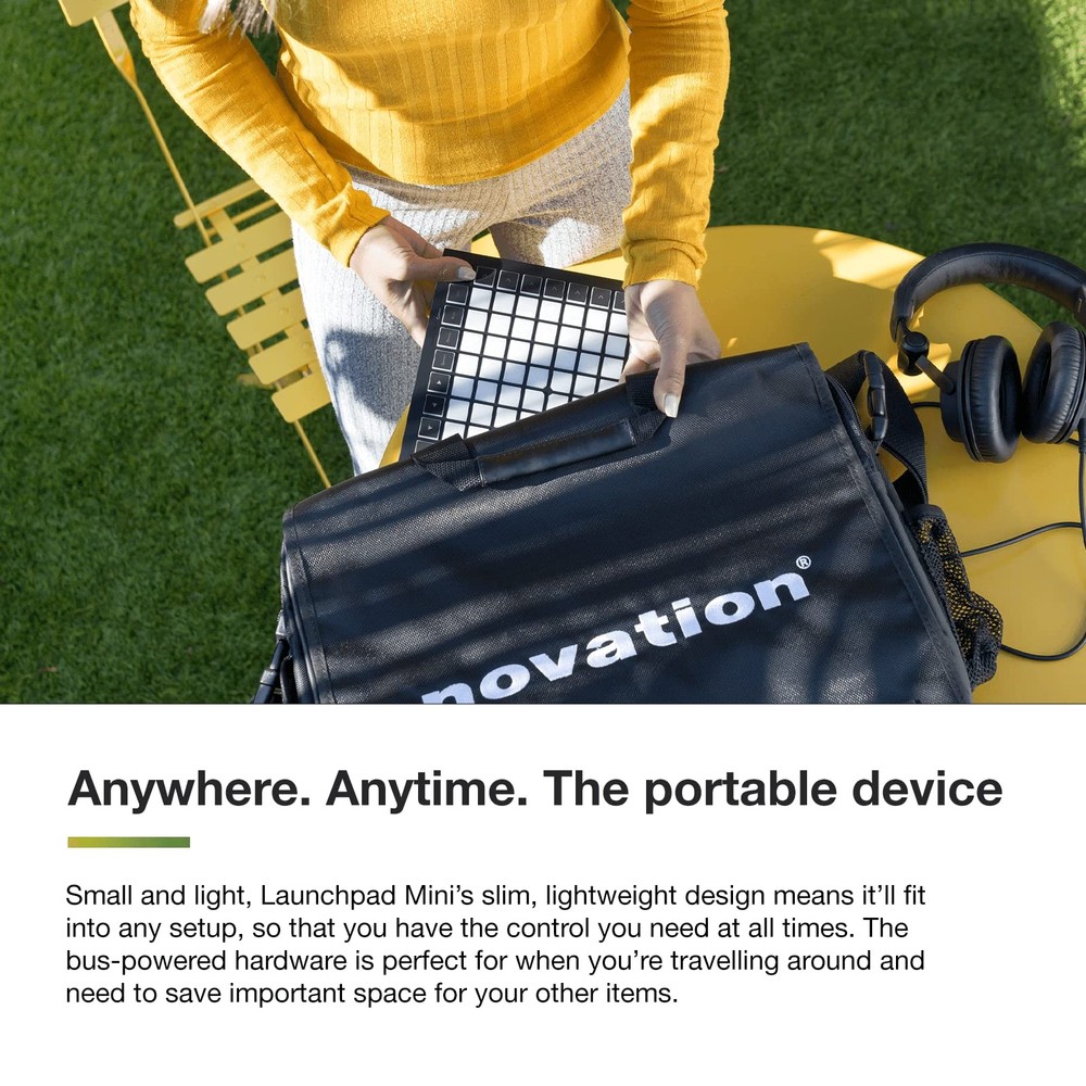 Launchpad Mini [MK3] — Portable MIDI 64-Pad, USB Grid Controller for Ableton ...