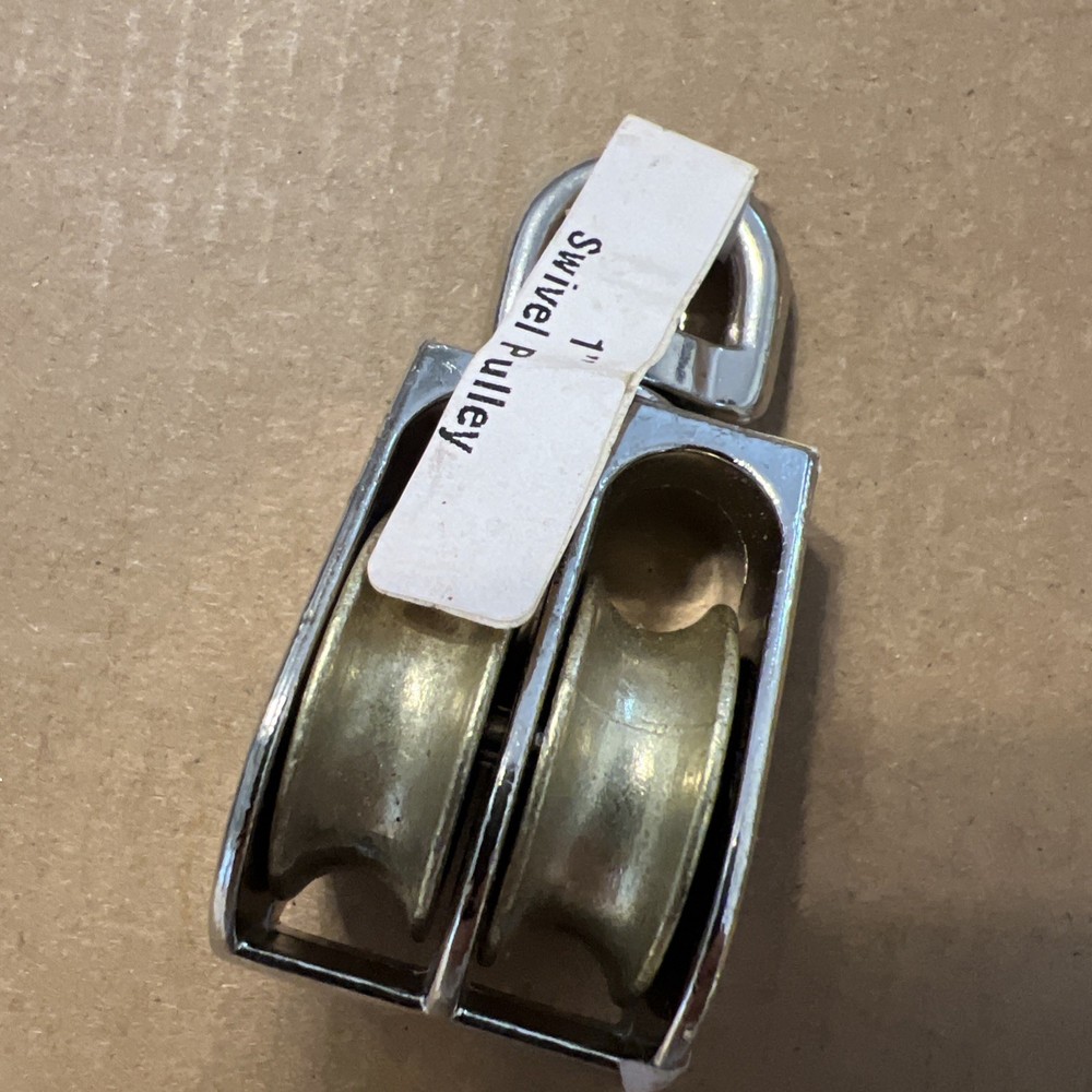 1" Double Swivel Rope Pulley