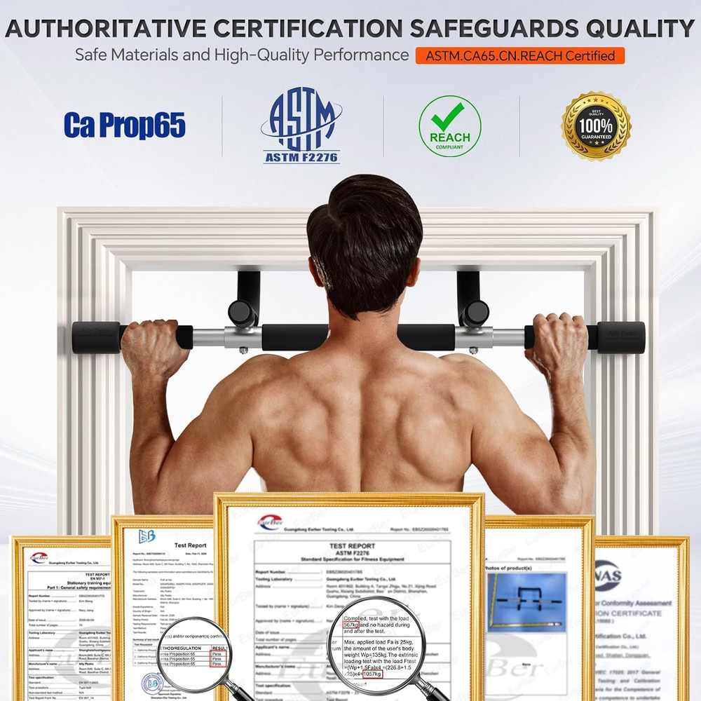 Pull up Bar for Doorway,Multiple Levels Width Adjustable Pull up Bar Accurately