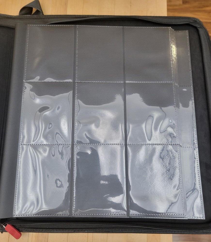 MEIYODECK TOPLOADER BINDER - 9 Pocket - DOUBLE-SIDE PAGES - Holds 252 cards