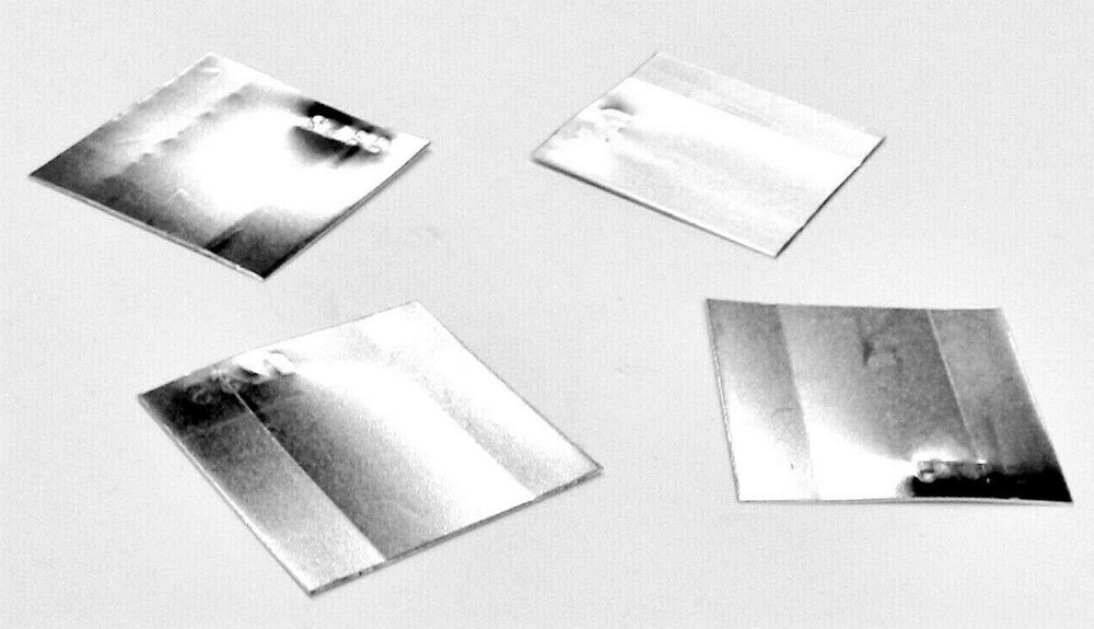 4 Pieces Silver Solder Sheet Assorted Pack 1Dwt @ X-Soft, Easy Soft, Medium Hard