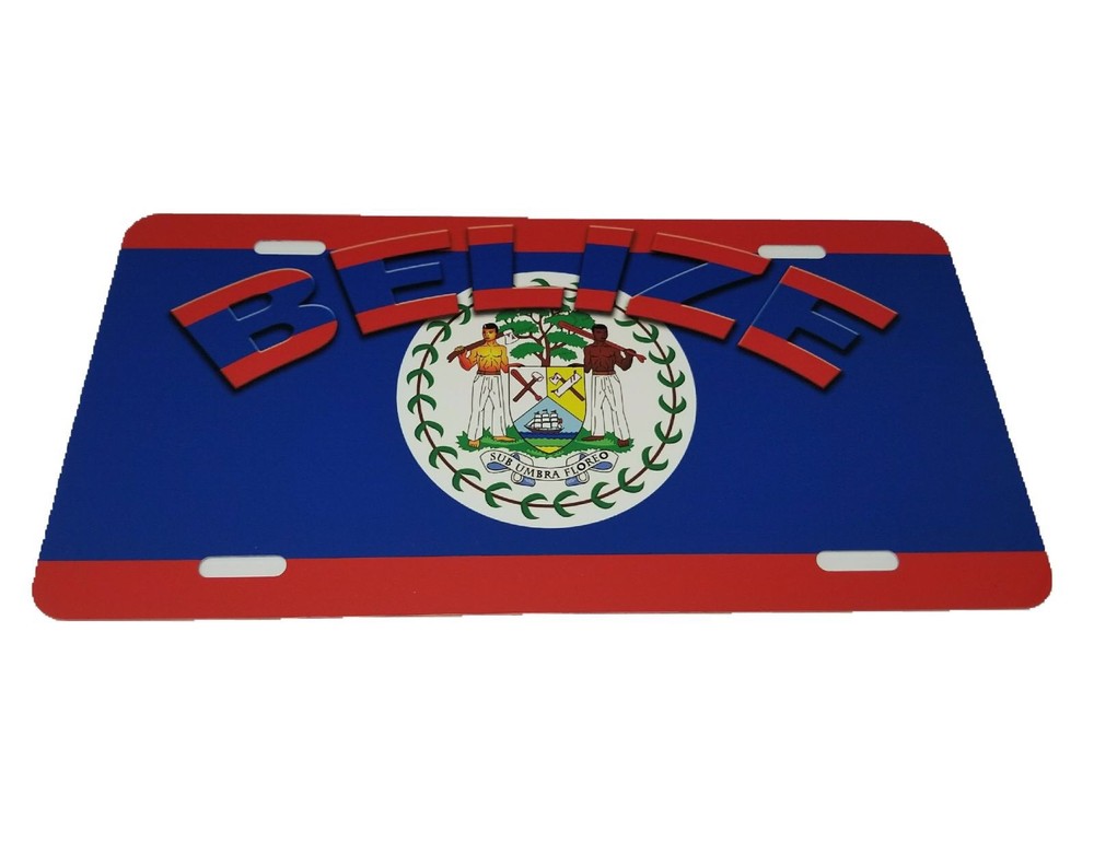 Belize Belizian License Plate