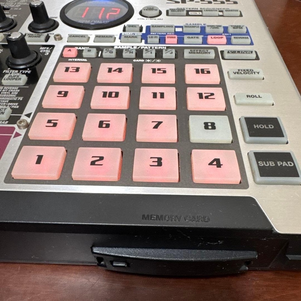 Roland SP-555 Digital DJ Turntable Creative Sampler Good GP