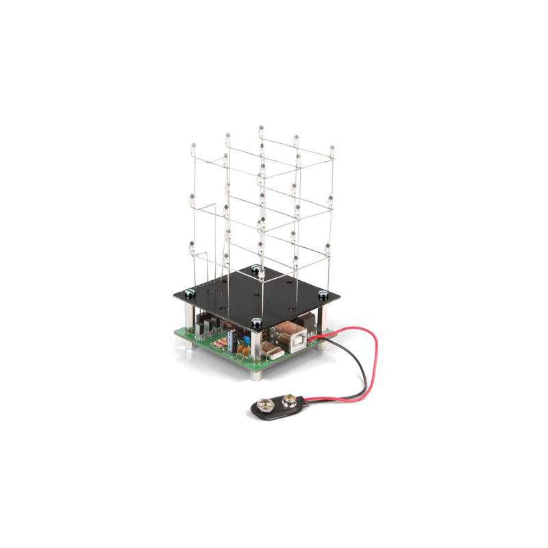 Velleman MK193 3D LED CUBE 3 x 3 x 3