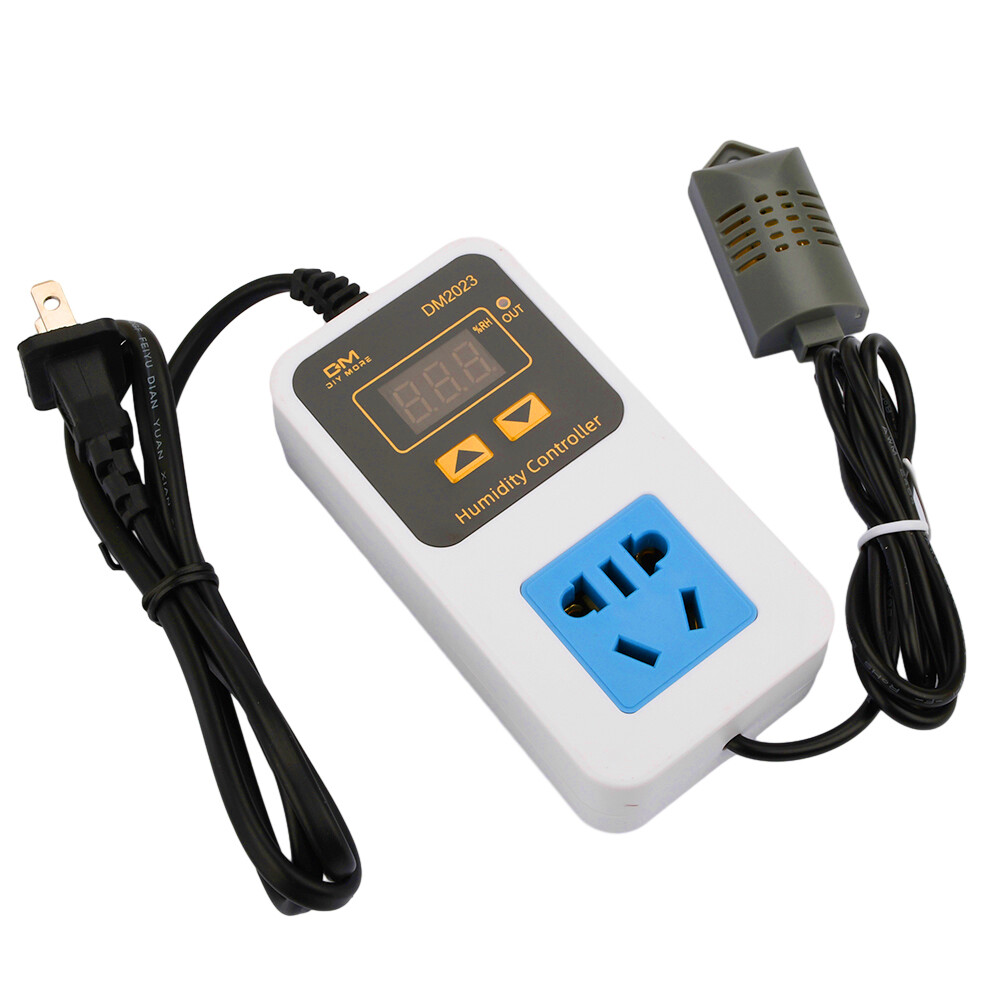 DM2023 Digital Display Humidity Controller Socket Humidifier AC110-220V 0-99%RH