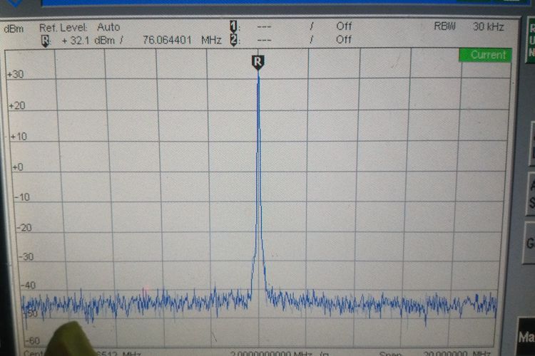 7W 65-110MHz FM power amplifier high frequency power amplifier input 1mW