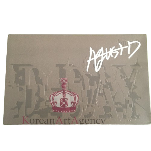 BTS Suga D-Day Brown Version Autographed