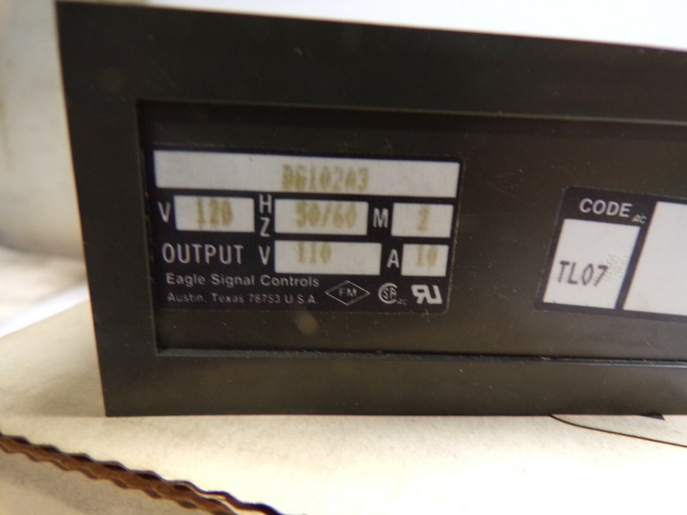 NEW EAGLE SIGNAL DG100 SOLID STATE TIMER 120 VAC DG102A3