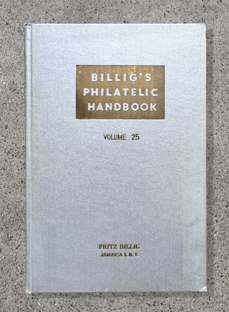 Billig’s Philatelic Handbook Vols 22, 25 & 40 Stamp Reference Books Bundle
