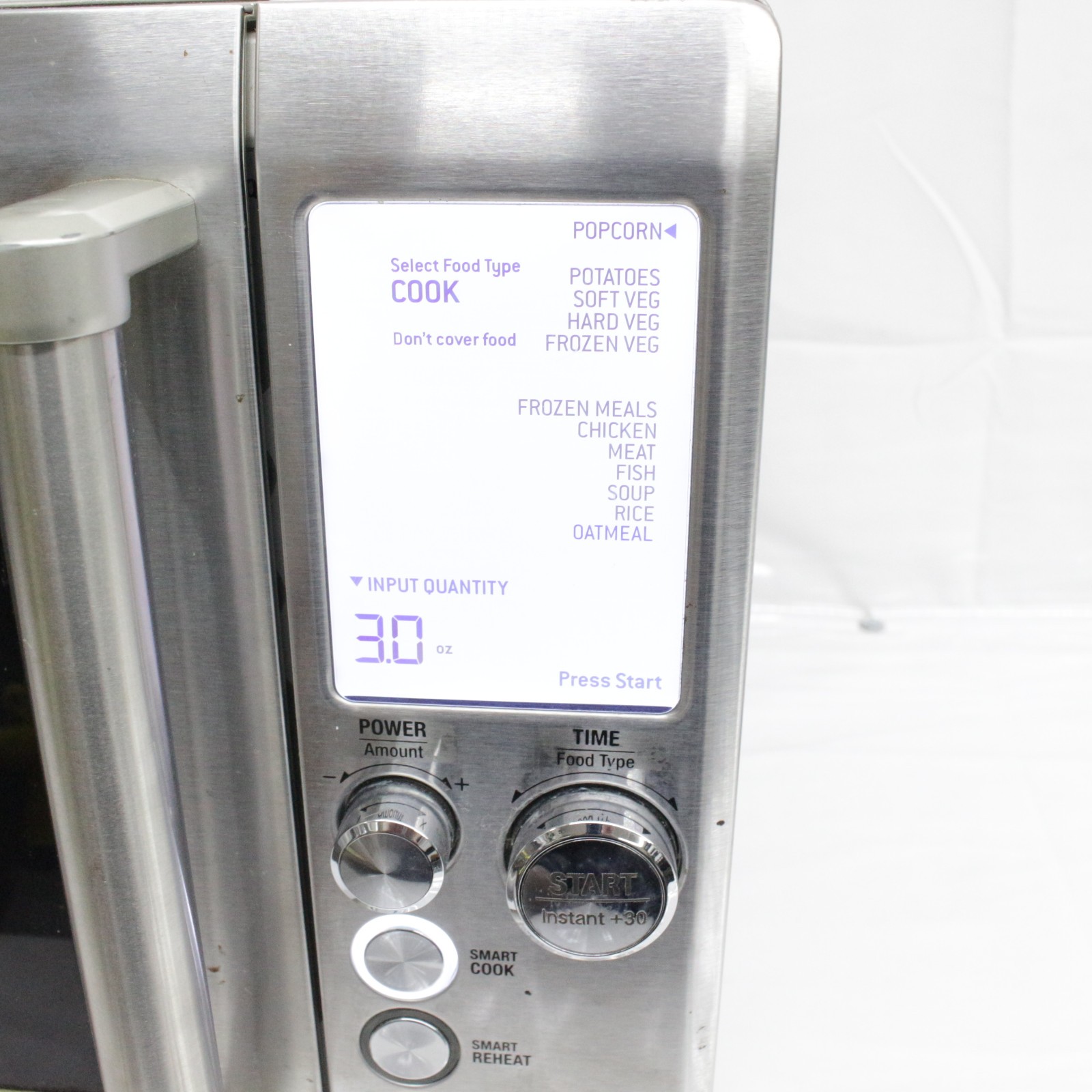 Breville BM0734XL Quick Touch Microwave Brushed Stainless Steel Silver