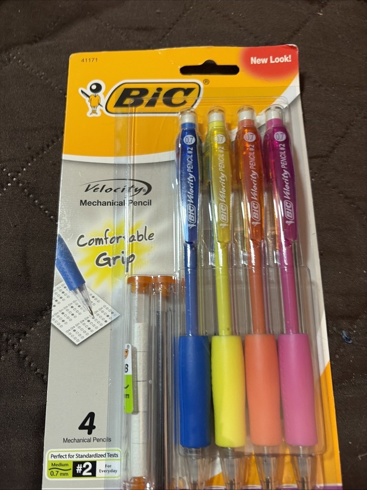 BIC Velocity Mechanical Pencil Refillable Medium Point (0.7 mm) 4-Count #2
