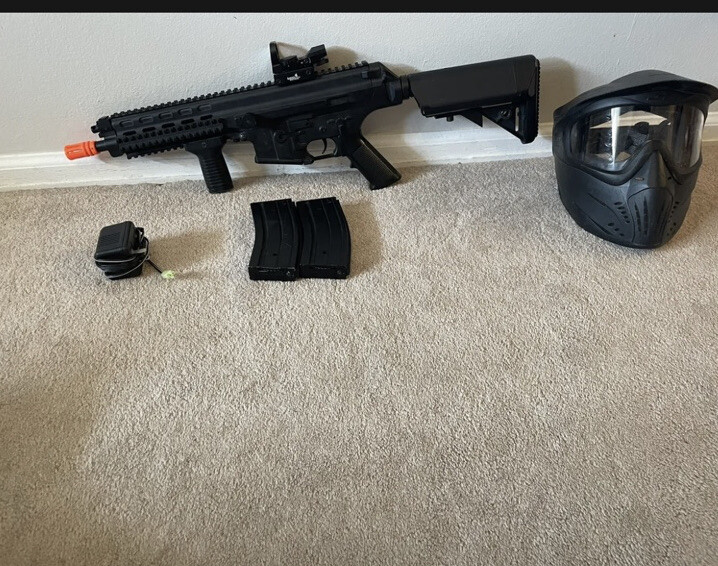 airsoft gun electric bundle