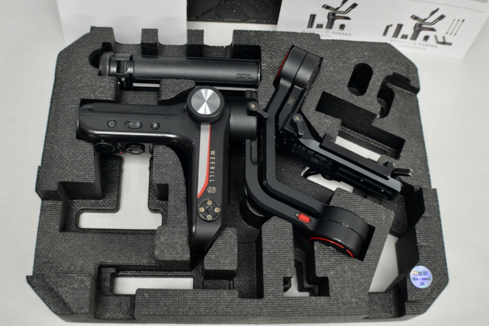 Zhiyun WEEBILL-S 3-axis Handheld Gimbal Stabilizer for DSLR & Mirrorless Camera