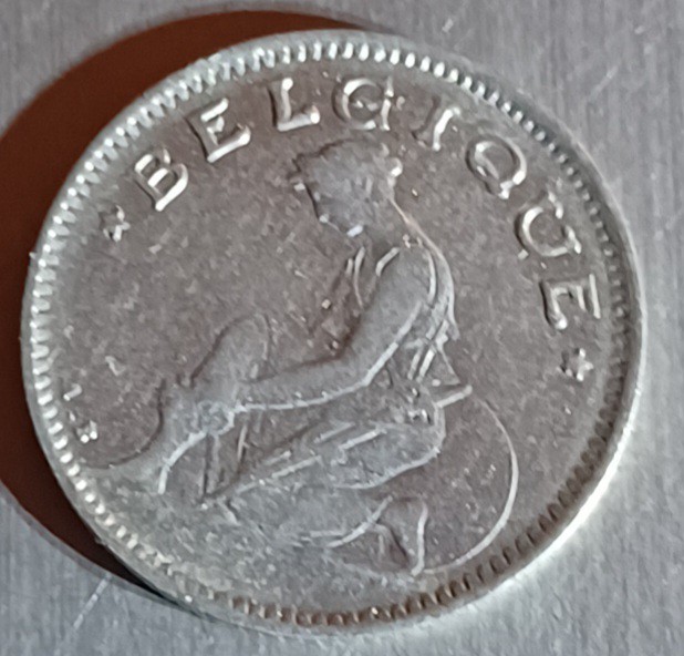 1928 Belgium 50 Centimes
