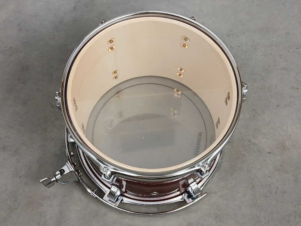 LUDWIG ELEMENT EVOLOLUTION 12" COPPER SPARKLE TOM DRUM. MINT CONDITION!