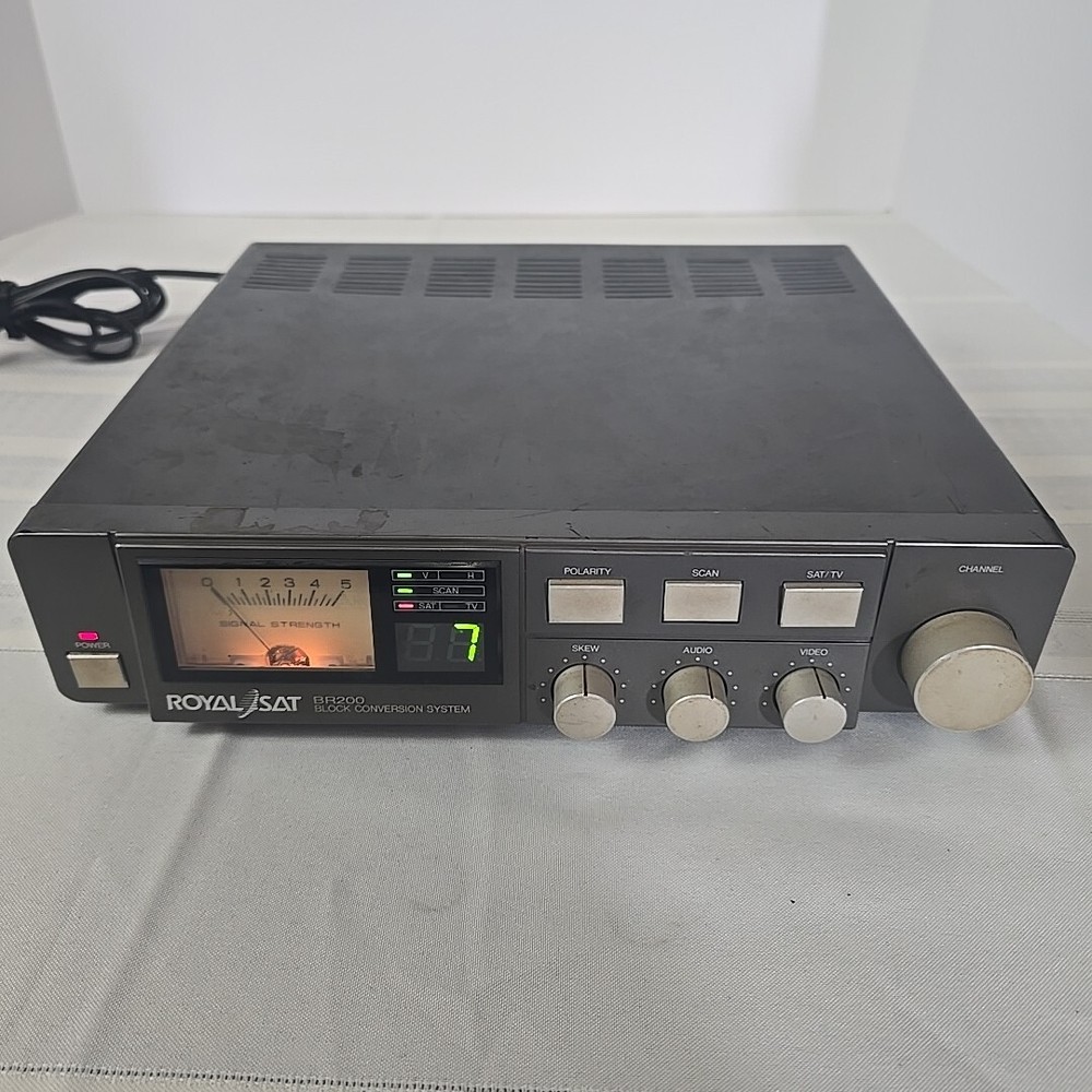 Royal Sat BR200 Block Conversion System AC 117v 60hz Works
