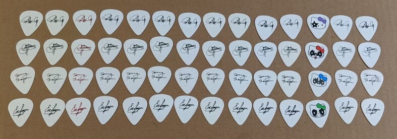 KISS MONSTER World Tour 2012-2013 Complete Set of 56 Guitar Picks