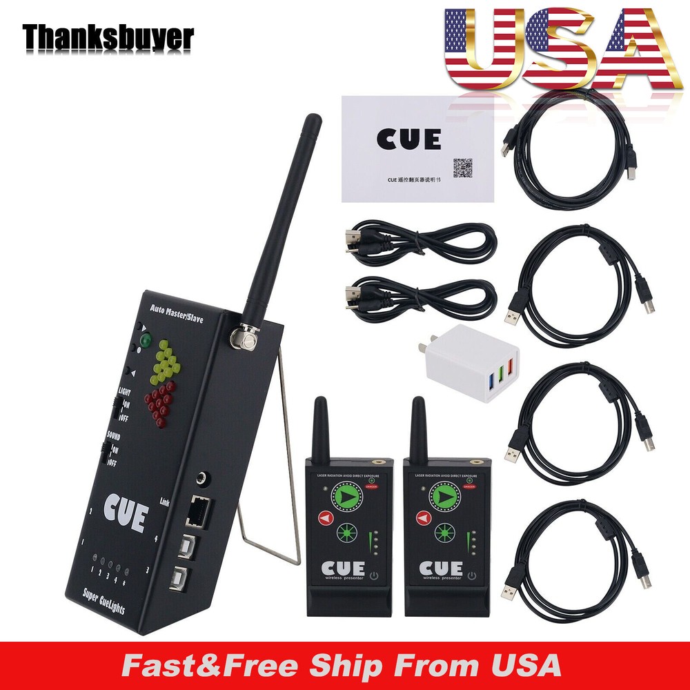 Super Cuelight Presenter Remote for PowerPoint Presentation #USA