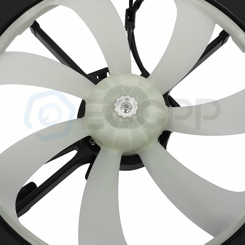 Radiator Condenser Cooling Fan Assembly For 2007 2008 2009-2011 Toyota Camry