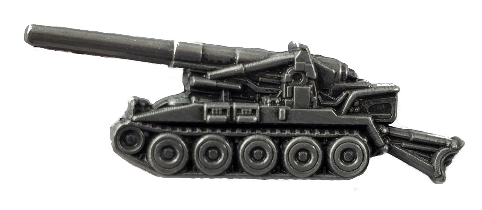 M110 8 Inch Self-Propelled Howitzer Hat or Lapel Artillery Pin - VETERAN OWNED