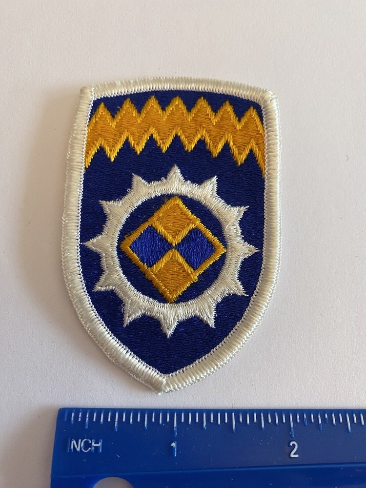 US Army Alaska Support Command Patch Full Color Patch INV5446