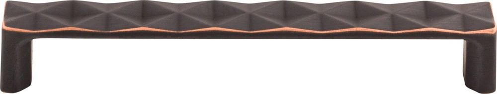 Top Knobs TK563UM Quilted Pull 6 5/16" (c-c) Umbrio