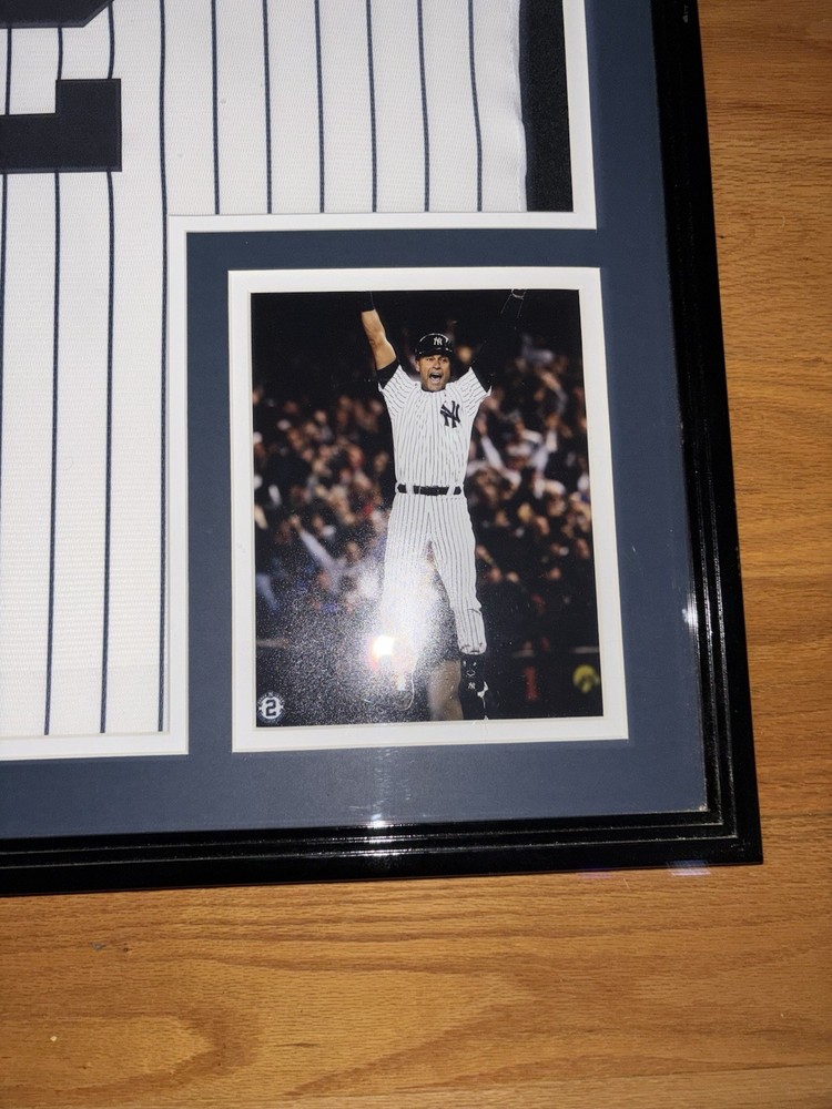 Derek Jeter Custom Framed Jersey