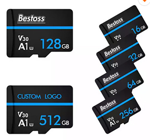 1-pics 128GB Micro SDXC TF Flash Memory Card Class 10